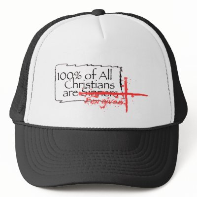 100% of Christians Logo Cap Mesh Hat by 2DCasey