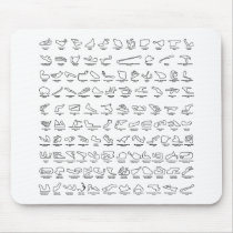 100 of the World's Best Race Tracks Mousepad