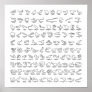 100 of the Worlds Best Racetracks Posters