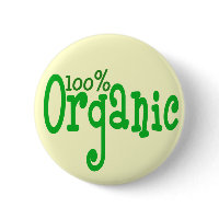 100% organic button
