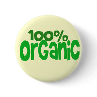 100% organic button