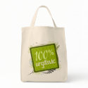 100% Organic Canvas Tote Bag by BagThatPlastic 100% Organic Canvas Tote Bag