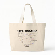 100% Organic (Citric Acid Cycle - Krebs Cycle) bags by wordsunwords 100% Organic (Citric Acid Cycle - Krebs Cycle) bags