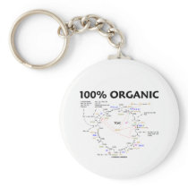 100% Organic (Citric Acid Cycle - Krebs Cycle) Key Chain