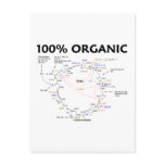 100% Organic (Citric Acid Cycle - Krebs Cycle) Post Cards