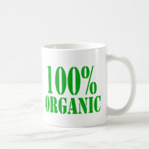 100% Organic Coffee Mug