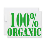 100% Organic Personalized Invite
