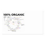 100% Organic (Krebs Cycle - Citric Acid Cycle) Business Card