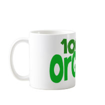 100% organic mug
