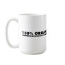 100% Organic Mug