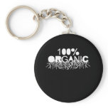100% Organic T-shirt Key Chains
