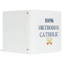 100% Orthodox Catholic 3 Ring Binder