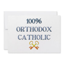 100% Orthodox Catholic Custom Invitations