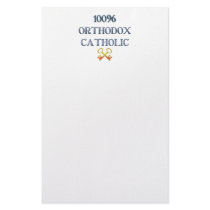 100% Orthodox Catholic Customized Stationery