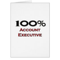 100 Percent Account Executive cards by professions 100 Percent Account Executive cards