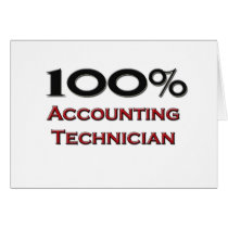 100 Percent Accounting Technician cards by professions 100 Percent Accounting Technician cards
