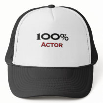 100 Percent Actor hats