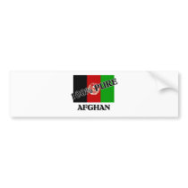 100 Percent AFGHAN Bumper Stickers