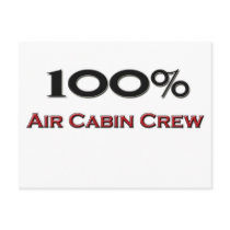 100 Percent Air Cabin Crew postcards
