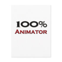 100 Percent Animator Postcards