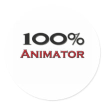 100 Percent Animator stickers