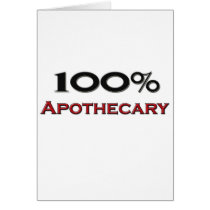 100 Percent Apothecary Greeting Card