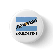 100 Percent ARGENTINE Pin