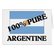 100 Percent ARGENTINE Greeting Cards