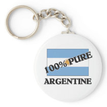 100 Percent ARGENTINE Keychain