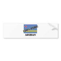 100 Percent ARUBAN Bumper Sticker