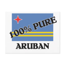 100 Percent ARUBAN postcards by flagshirt 100 Percent ARUBAN postcards