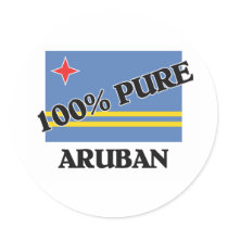 100 Percent ARUBAN stickers by flagshirt 100 Percent ARUBAN stickers