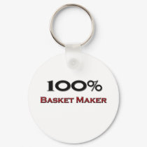 100 Percent Basket Maker keychains