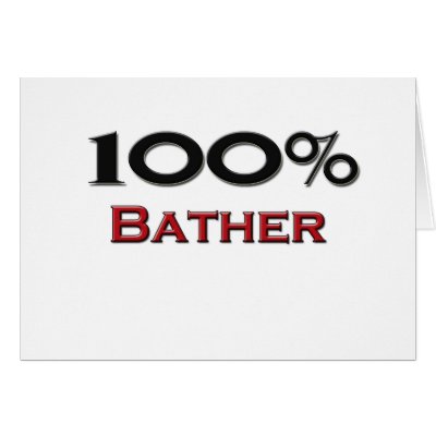 100 Percent Bather Cards by professions