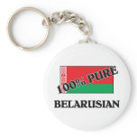 100 Percent BELARUSIAN Keychain