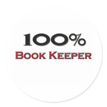 100 Percent Book Keeper stickers by professions 100 Percent Book Keeper stickers
