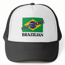 100 Percent BRAZILIAN hats