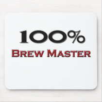 100 Percent Brew Master Mouse Pad