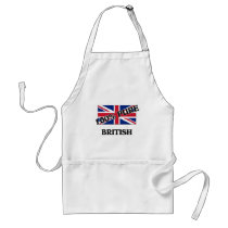 100 Percent BRITISH aprons by flagshirt 100 Percent BRITISH aprons