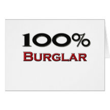 100 Percent Burglar Cards
