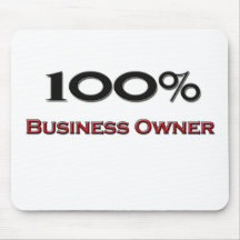 100 Percent Business Owner Mousepad