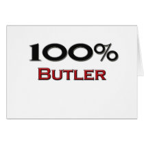 100 Percent Butler cards by professions 100 Percent Butler cards