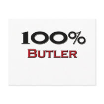 100 Percent Butler postcards by professions 100 Percent Butler postcards
