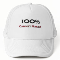 100 Percent Cabinet Maker hats by professions 100 Percent Cabinet Maker hats