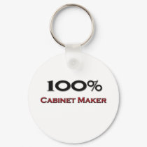 100 Percent Cabinet Maker keychains