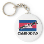 100 Percent CAMBODIAN Keychains