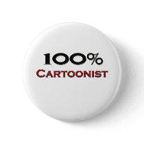100 Percent Cartoonist buttons