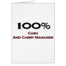 100 Percent Cash And Carry Manager cards