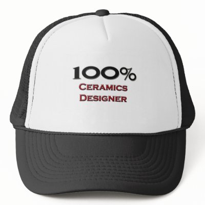 100 Percent Ceramics Designer Hats by professions