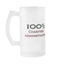 100 Percent Charities Administrator mugs